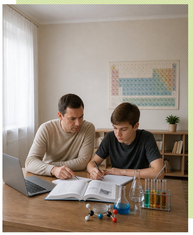 Репетитор по химии 8 класс в Партизанске по цене от 1288 р. | Репетитор-Прт